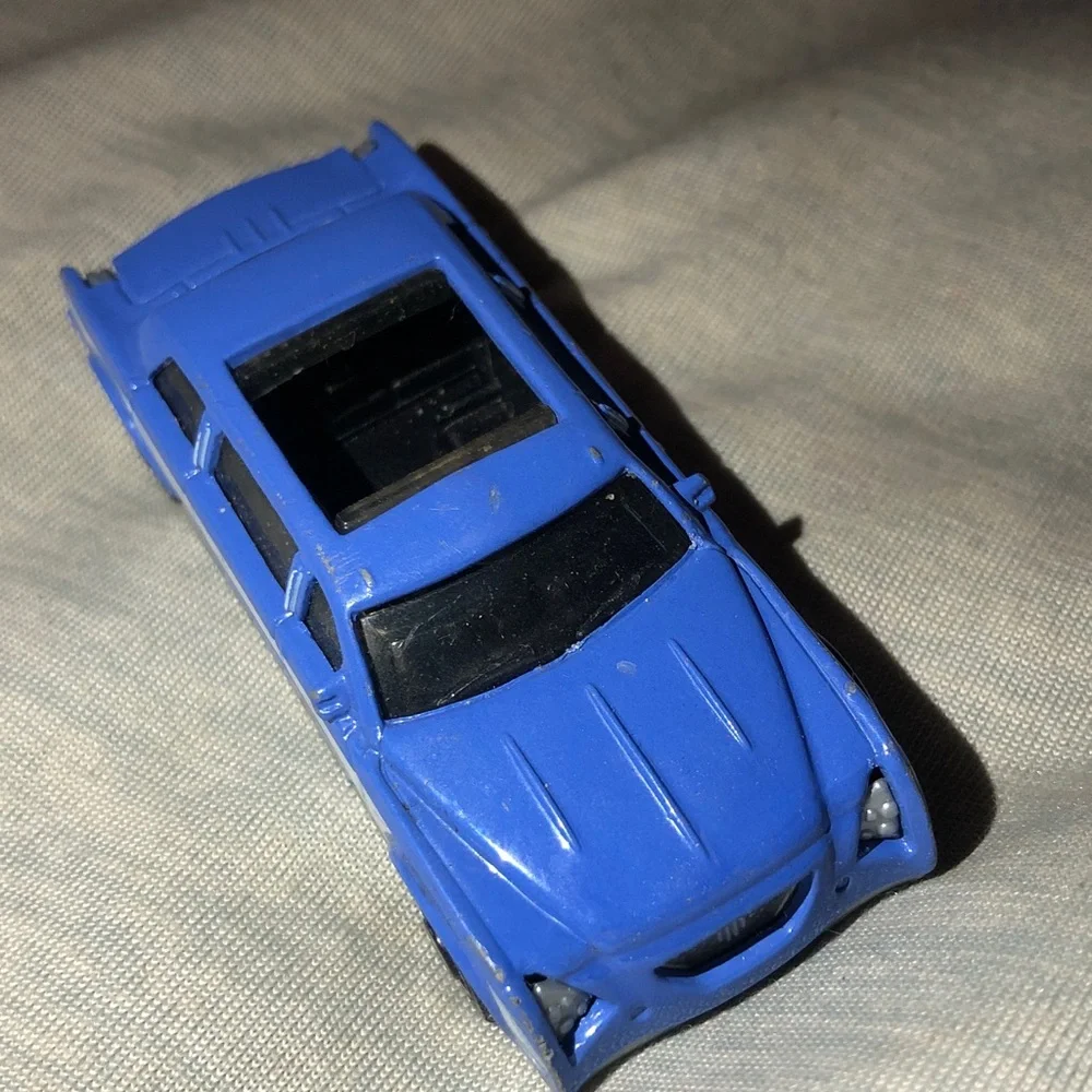 Blue Limousine Mathcbox car